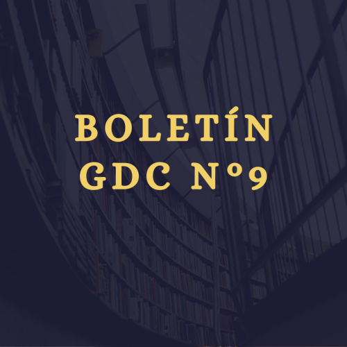 Boletín Informativo N° 9 del GDC