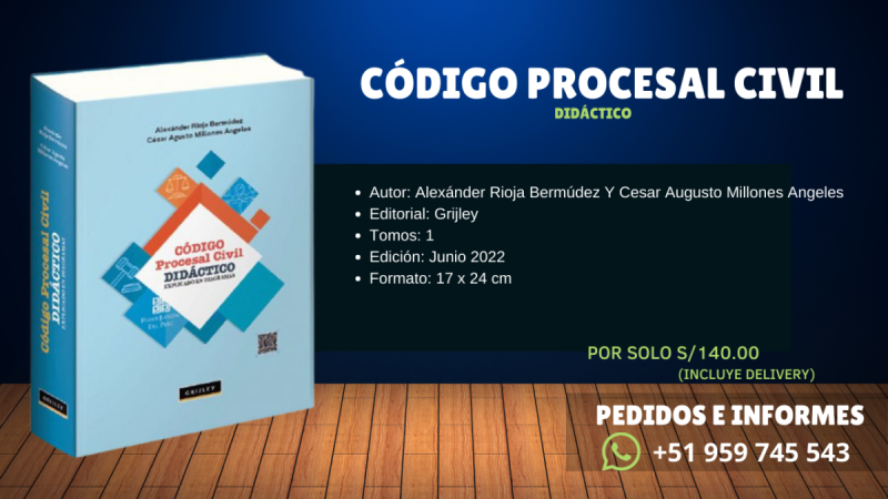 CÓDiGO PROCESAL CIVIL DIDÁCTICO