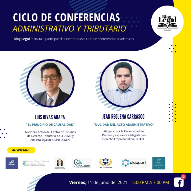 CICLO DE CONFERENCIAS: ADMINISTRATIVO Y TRIBUTARIO