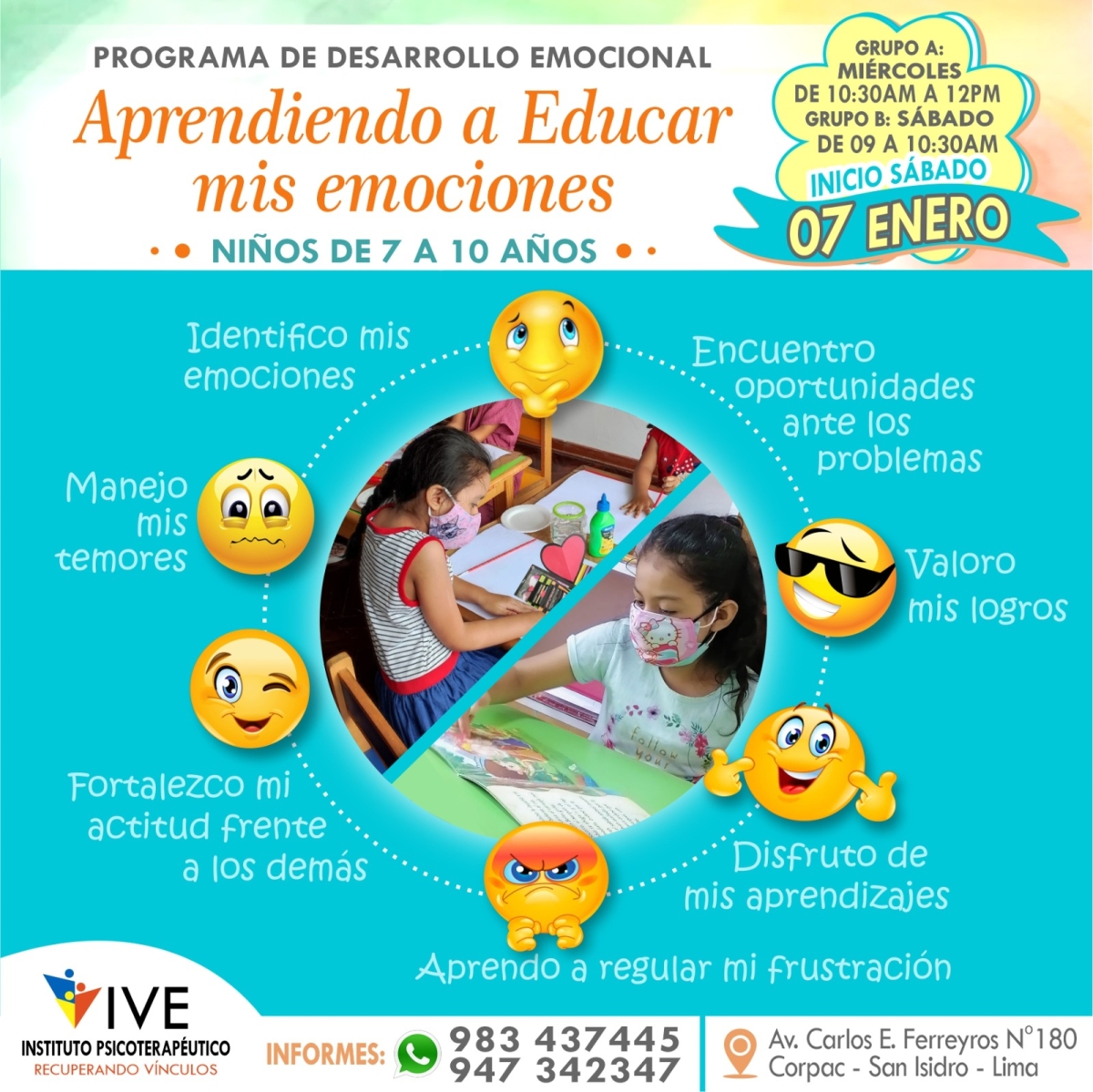 Programa de Desarrollo Emocional: Aprendiendo a educar mis emociones