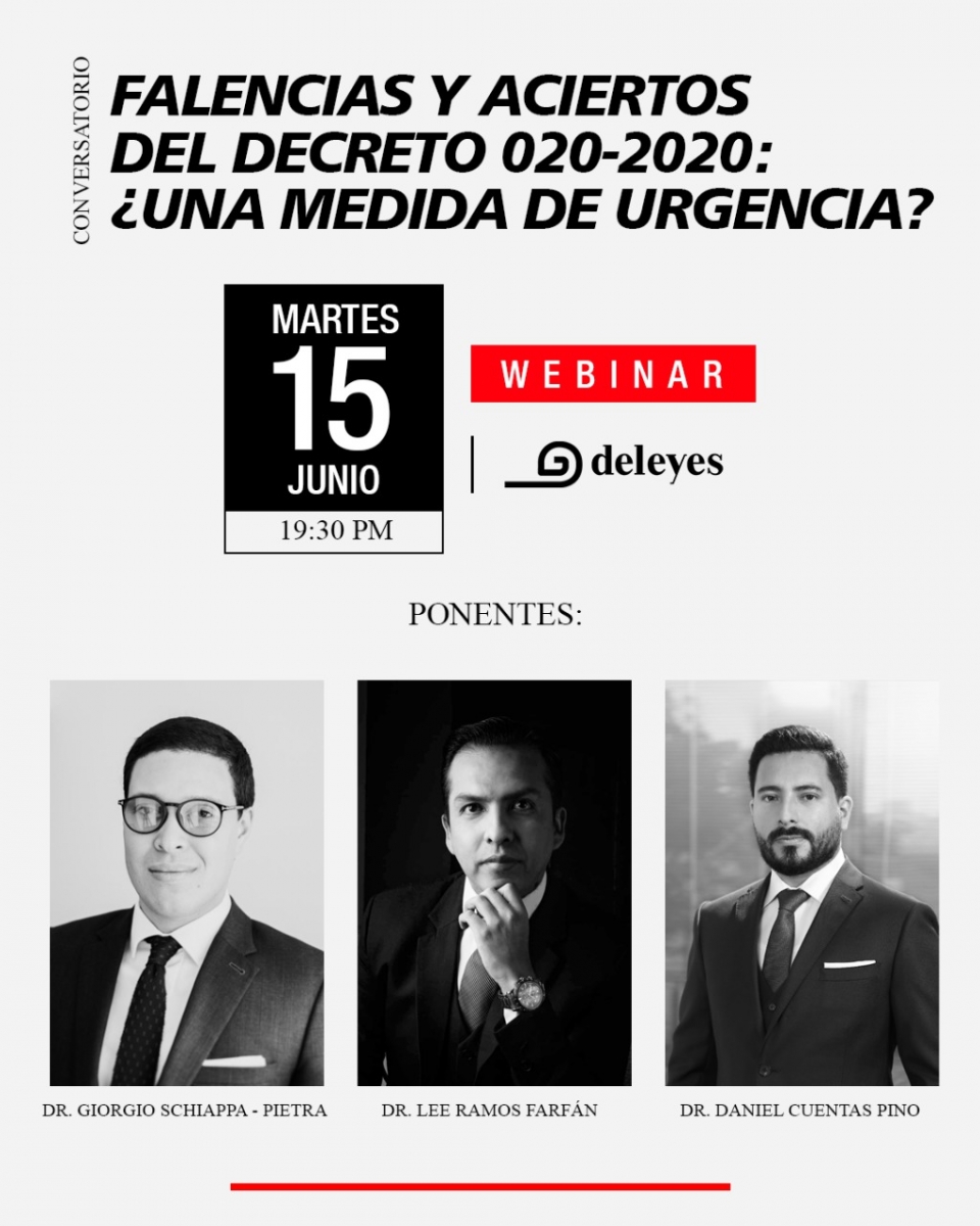 CONVERSATORIO DE ARBITRAJE - Falencias y aciertos del Decreto 020-2020: ¿Una medida de urgencia?
