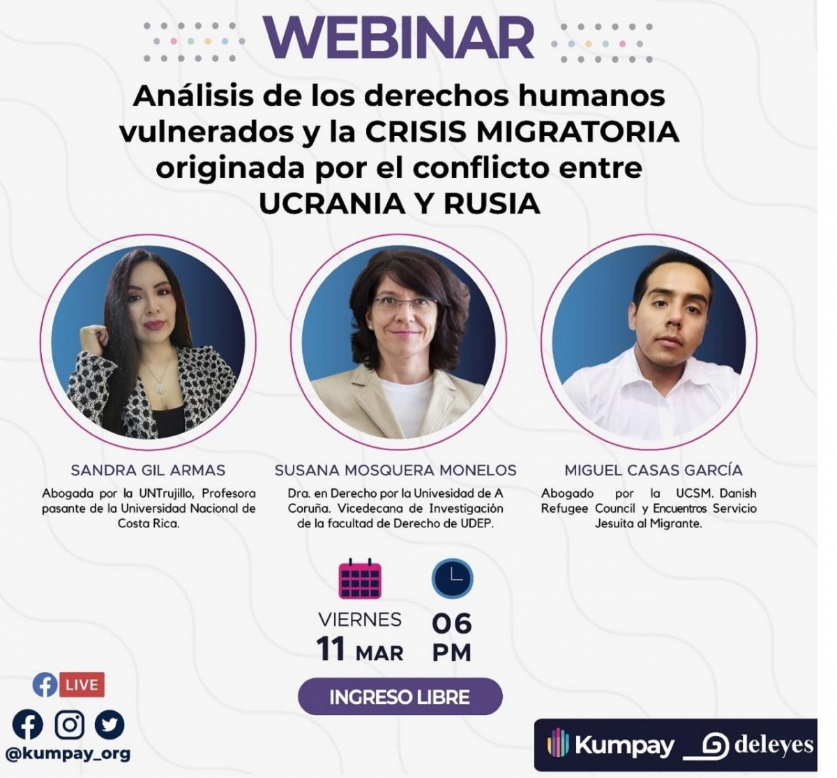 Análisis de los derechos humanos vulnerados y la crisis migratoria originada por el conflicto entre Ucrania y Rusia