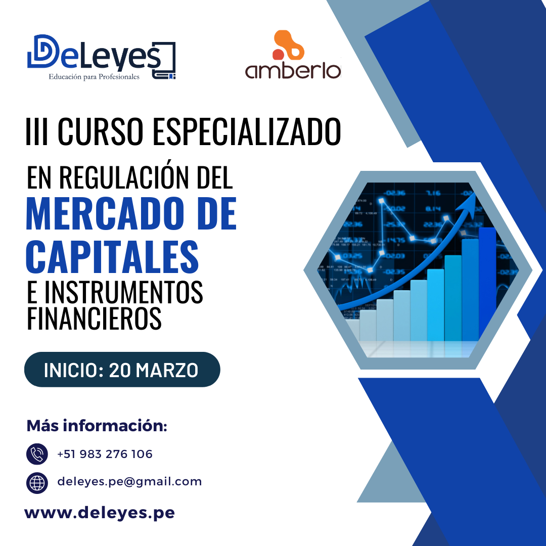 Tercer Curso Especializado de Mercado de Capitales e Instrumentos Financieros
