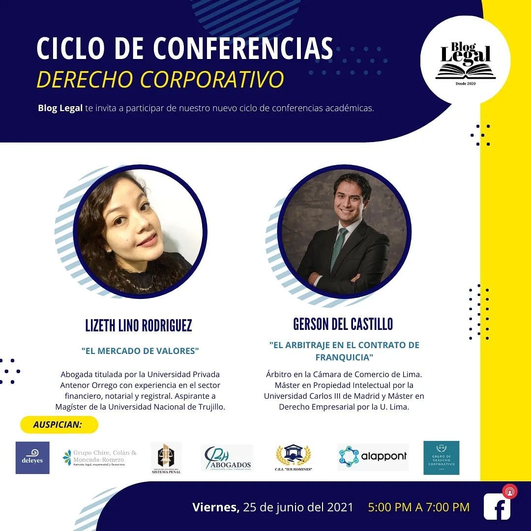 CICLO DE CONFERENCIAS: DERECHO CORPORATIVO