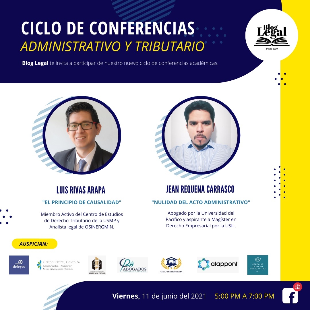 CICLO DE CONFERENCIAS: ADMINISTRATIVO Y TRIBUTARIO