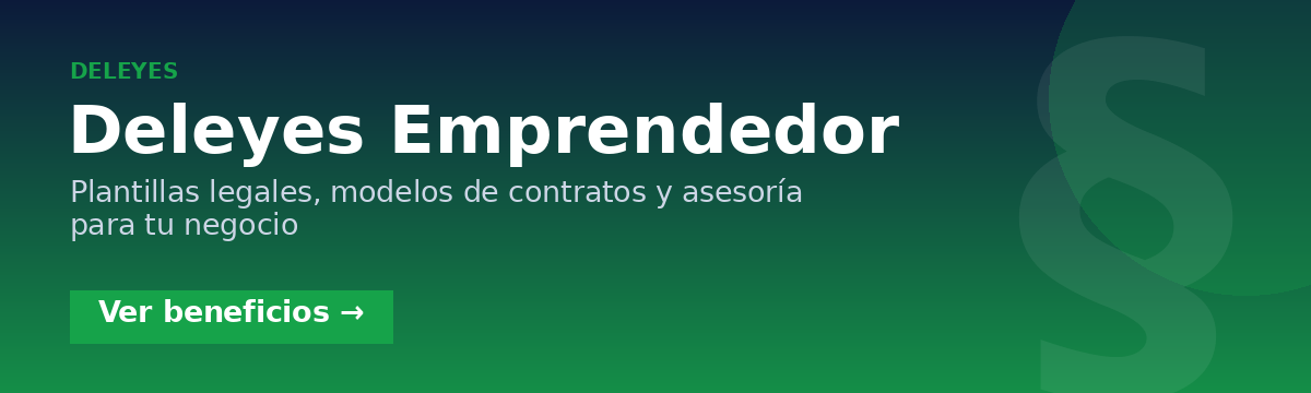 Deleyes Emprendedor